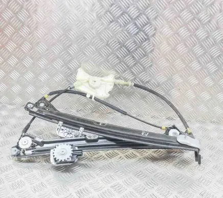 Front door window regulator with motor