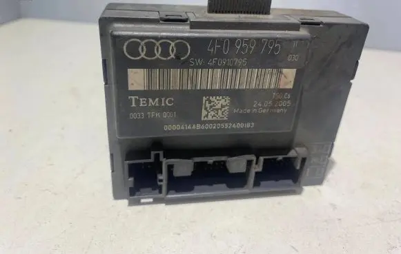 Audi A6 S6 C6 4F Door control unit/module 4F0959795 4F0910795 0033TFK0001