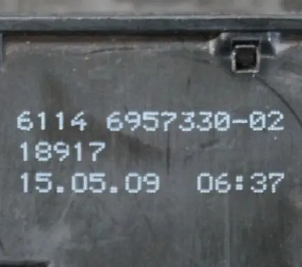 BMW 5 E60 E61 Fuse box set 6957330