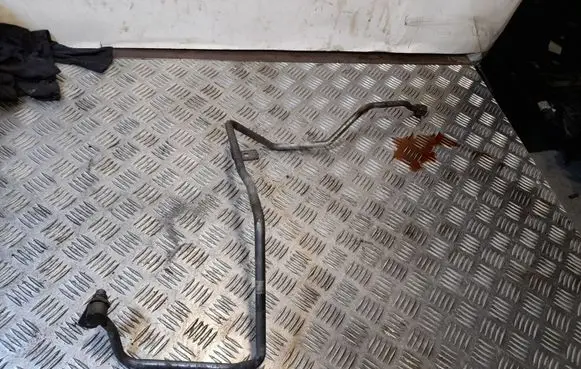 Audi A6 S6 C6 4F Engine coolant pipe/hose 4F0317818L