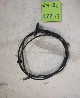 Mazda 626 Engine bonnet/hood lock release cable 12454542151