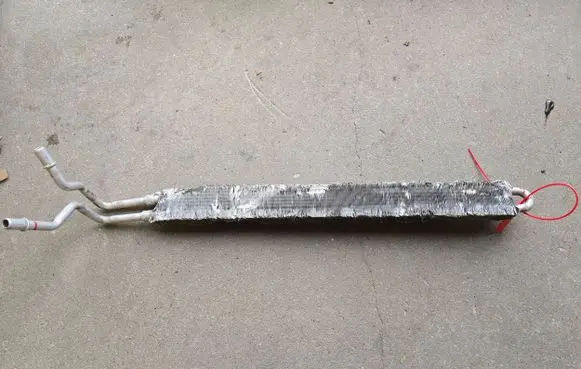 BMW X6 E71 Power steering radiator 7586776
