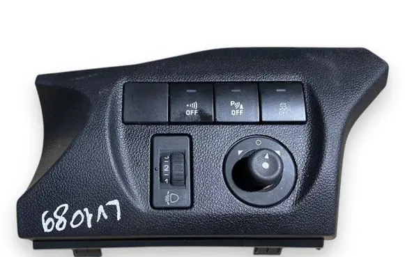 Headlight level height control switch