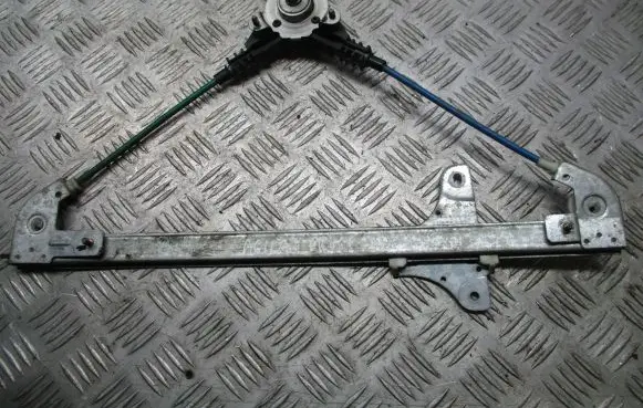 Opel Agila A Rear door window regulator with motor 09206367