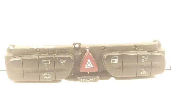 Mercedes-Benz C W203 Hazard light switch 2038219058 3306450200 1075294400