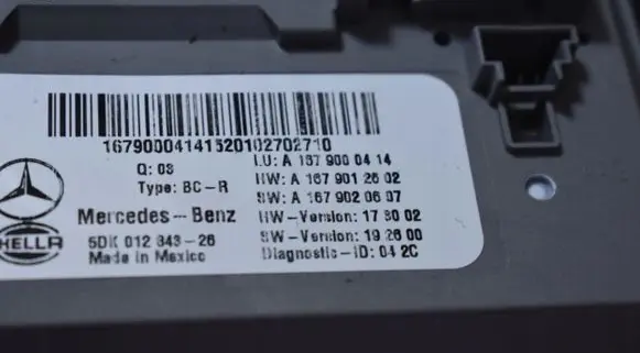 Mercedes-Benz GLE W167 Other control units/modules A1679000414555595