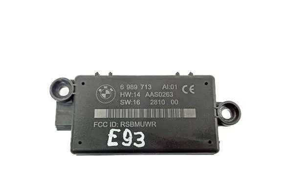 BMW 3 E92 E93 Alarm control unit/module 6989713 AAS0263 16281000