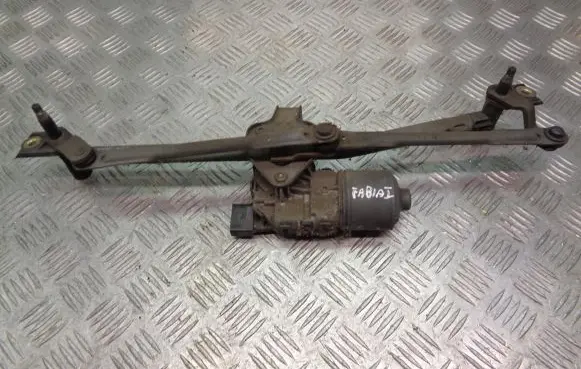 Skoda Fabia Mk1 (6Y) Front wiper linkage and motor 0390241524