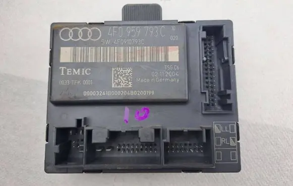 Audi A6 S6 C6 4F Door control unit/module 4F0959793C 4F0910793C