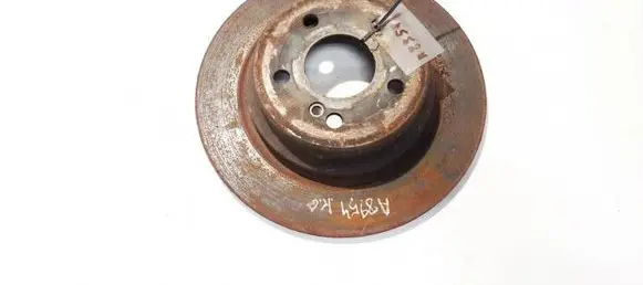 Mercedes-Benz E W212 Rear brake disc neventiliuojamas
