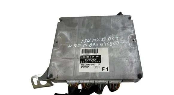 Toyota Corolla Verso E121 Engine control unit/module 896610F010 MB1758006463 1758006463