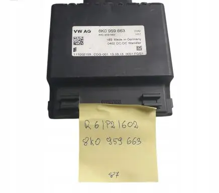 Audi A3 S3 8P Other control units/modules 8K0959663
