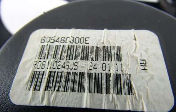Jeep Compass Rear seatbelt 615301464A