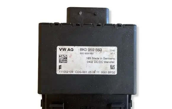Audi A5 8T 8F Other control units/modules 111002109 8K0959663 8K0959603