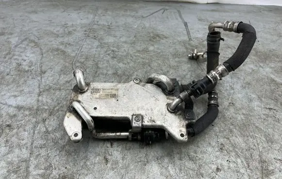 Audi Q7 4M Transmission/gearbox oil cooler 4M0317021G EB964006