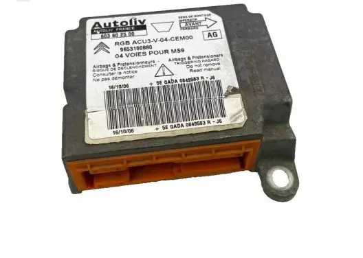 Citroen Berlingo Engine control unit/module 9653190880
