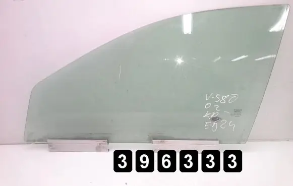 Volvo S60 Front door window glass four-door