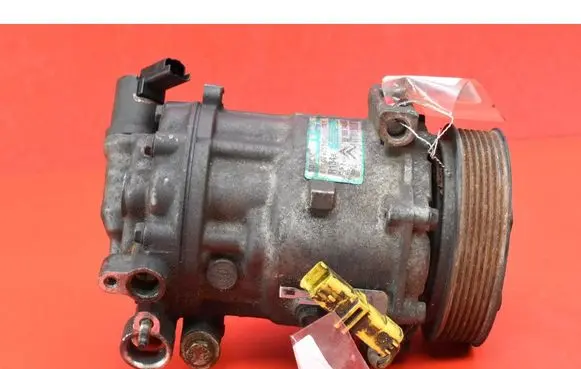 Peugeot 407 Air conditioning (A/C) compressor (pump) 9656574080