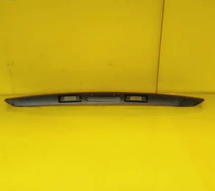 Trunk door license plate light bar