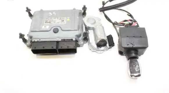 Mercedes-Benz CLK A209 C209 Engine ECU kit and lock set A2721533391 2095453308