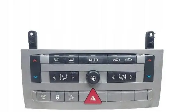 Peugeot 407 Climate control unit 96573328