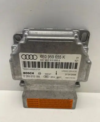 Audi A8 S8 D3 4E Airbag control unit/module 4E0959655K 4E0910655E 0285010188