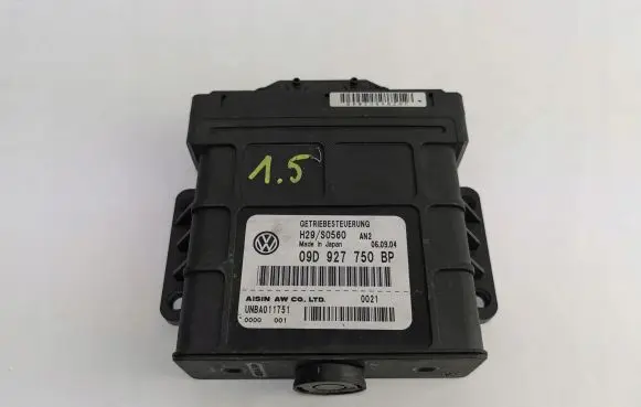 Volkswagen Touareg I Gearbox control unit/module 09D927750BP