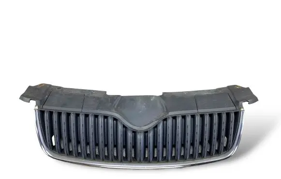 Skoda Fabia Mk2 (5J) Front bumper upper radiator grill 5J0853668A
