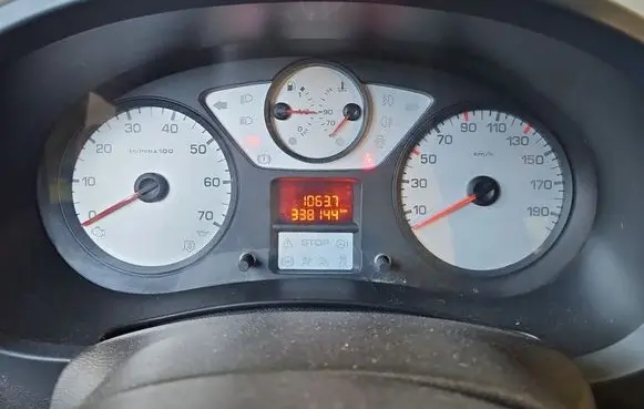 Peugeot Partner Speedometer (instrument cluster) 9665983180 IMPRK1459232