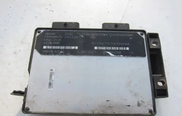 Citroen Berlingo Engine control unit/module 9839587680 9642414780
