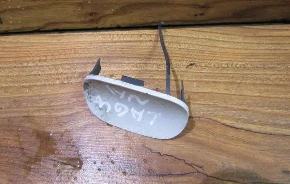Renault Laguna I Rear bumper row hook cap/cover 23583