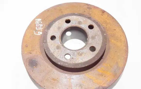 Ford Mustang V Front brake disc ventiliuojamas