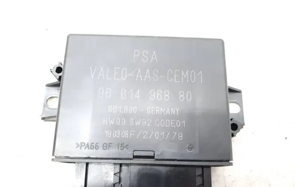 Peugeot 307 CC Parking PDC control unit/module 9661496880