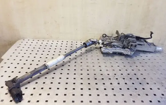 Steering wheel axle set