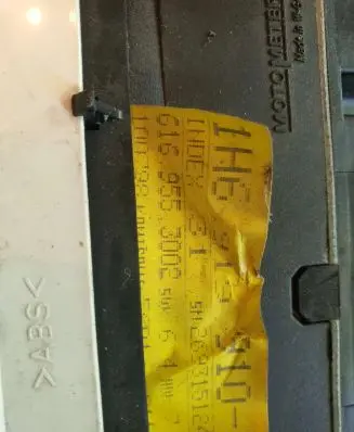 Volkswagen Golf III Speedometer (instrument cluster) 1h6919910x 6169553002