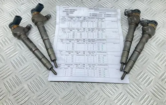 Audi A6 S6 C7 4G Fuel injectors set 03L130277J