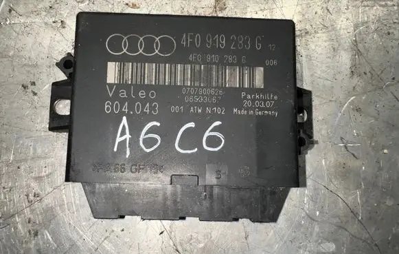 Audi A6 S6 C6 4F Parking PDC control unit/module 4F0919283G 4F0910283G 0707900626