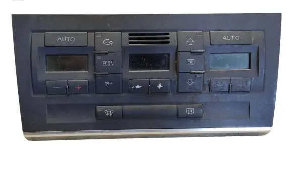 Audi A4 S4 B6 8E 8H Climate control unit 8E0820043AA 8E0858063A