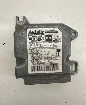 Renault Kangoo I Airbag control unit/module 8200381654 605044900