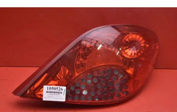 Peugeot 207 CC Rear/tail lights 9649986580