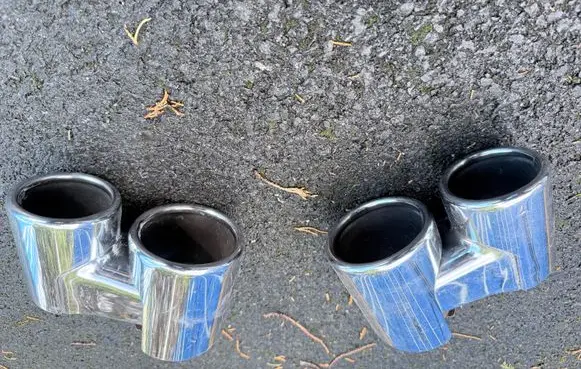 Porsche 911 997 Muffler ending 