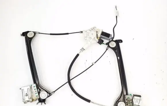 Front door window regulator with motor