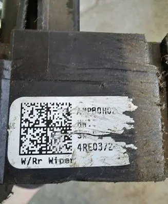 Volkswagen PASSAT B7 Wiper control stalk Pag66f30 4RE0372