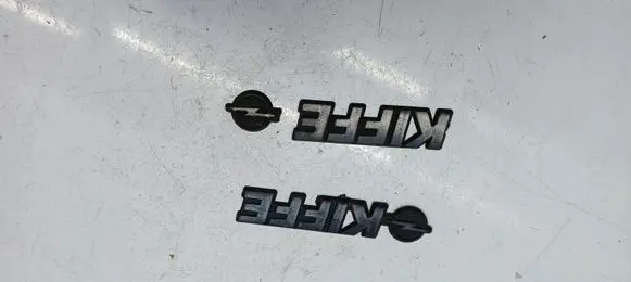 Opel Vectra C Rear loading door model letters 