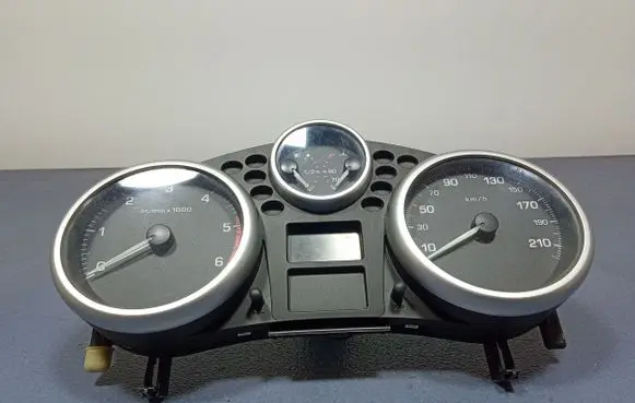 Peugeot 207 CC Speedometer (instrument cluster) 9662904680