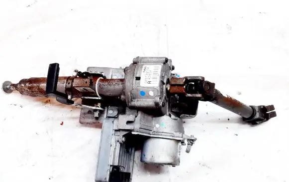 Steering wheel axle