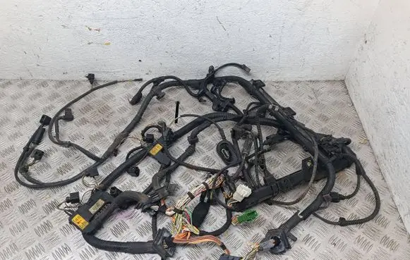 BMW 3 E90 E91 Engine installation wiring loom 7570537 750047017 750047313E