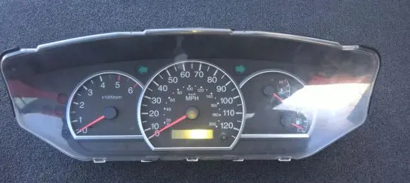 KIA Carens I Speedometer (instrument cluster) 0K2KN55430A 2003-99700K
