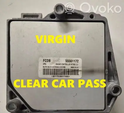 Opel Zafira B Engine control unit/module 55561172 FCDB
