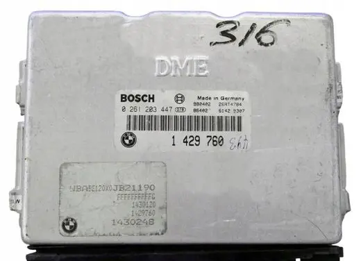 BMW 3 E36 Engine control unit/module 26RT4784 1429760 0261203447
